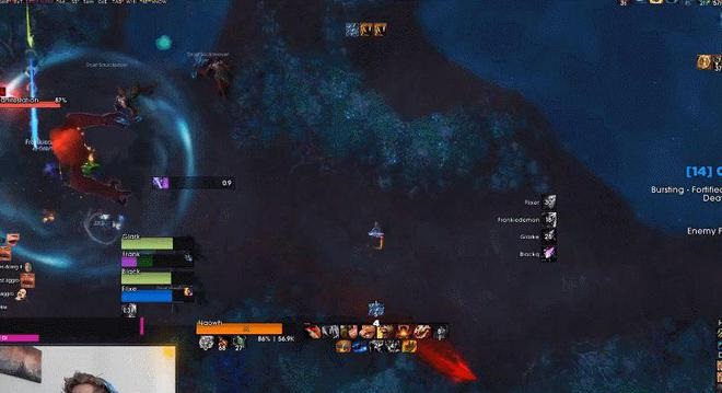 《魔兽世界》蒙眼挑战：熊德玩家的欢乐限时大秘境