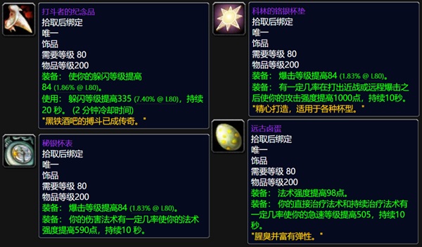 重磅福利来袭！国服巫妖王之怒美酒节饰品魔改，装等提升至225